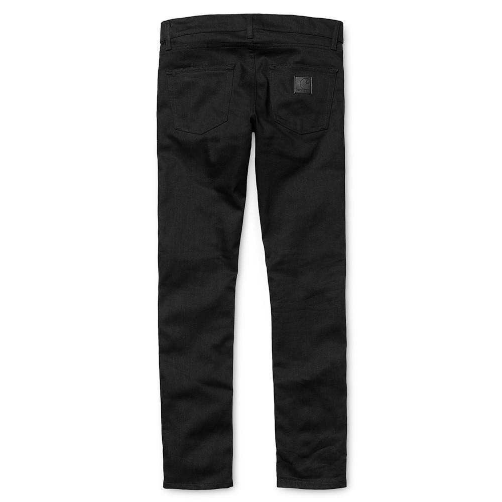 Carhartt WIP Rebel Pant Slim Fit Jeans - Black Rigid Towner Denim - so-ldn