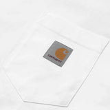 Carhartt S/S Pocket T-Shirt - White - so-ldn