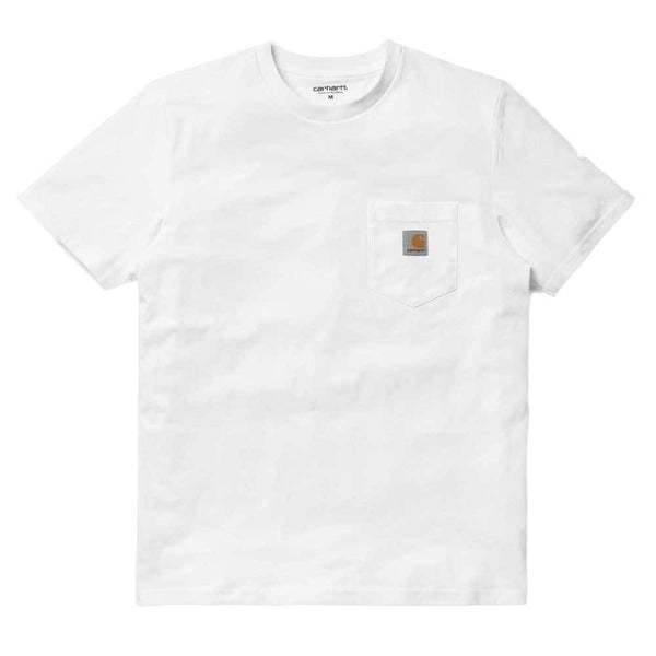 Carhartt S/S Pocket T-Shirt - White - so-ldn