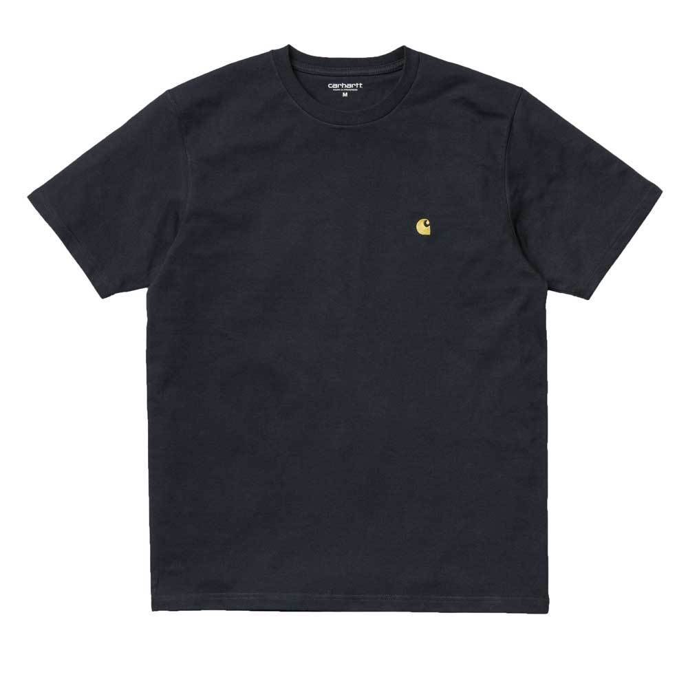 Carhartt Chase T-Shirt - Dark Navy / Gold - so-ldn