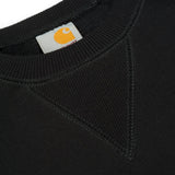 Carhartt WIP Chase Crewneck Sweatshirt - Black - so-ldn