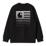 Carhartt WIP Fade State Sweatshirt - Black