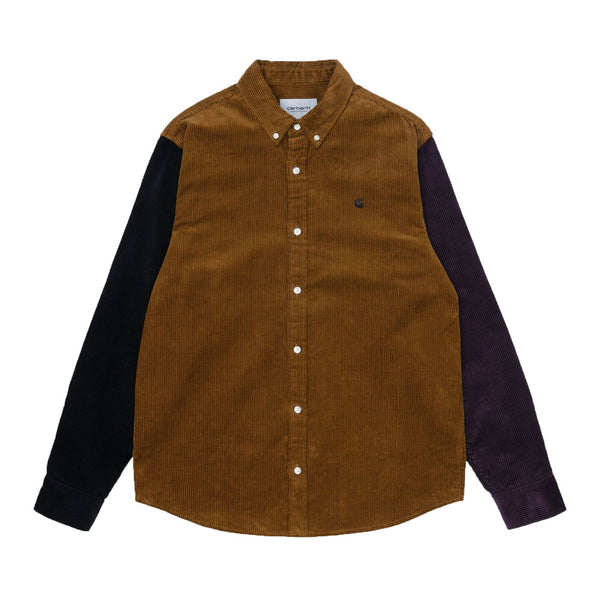 Carhartt WIP Triple Madison Cord Shirt - Tawny