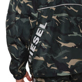 Diesel BMOWT-WINDSEA-P Hooded Shell Jacket  Camouflage - so-ldn