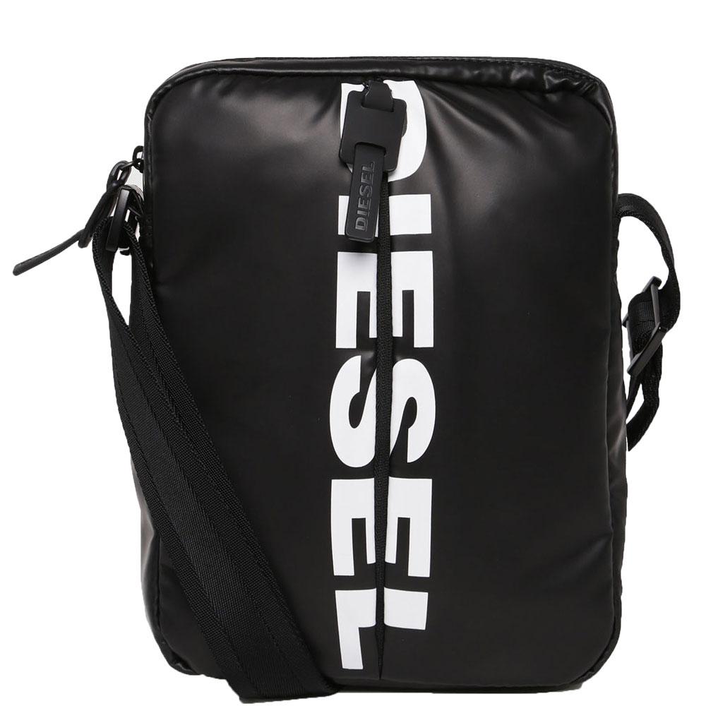 Diesel Black F Bold Small Cross Body Bag - so-ldn