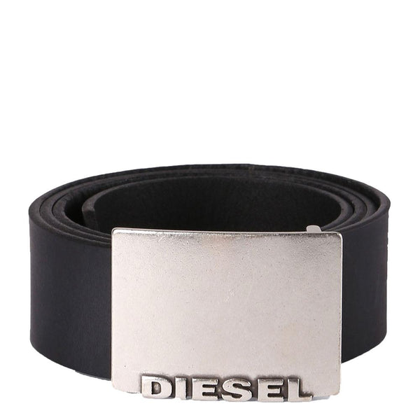 Diesel B-Blade Buckle leather Belt - Black - so-ldn