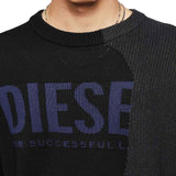 Diesel K-HALF Pullover Knitwear Jumper - Black