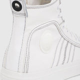 Diesel  S-Astico Mid Lace  Hi Top Trainers - White - so-ldn