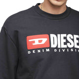 Diesel S-Crew-Division Felpa Sweatshirt - Navy - so-ldn