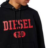 Diesel S-GINN-HOOD-K25 Hoodie - Black