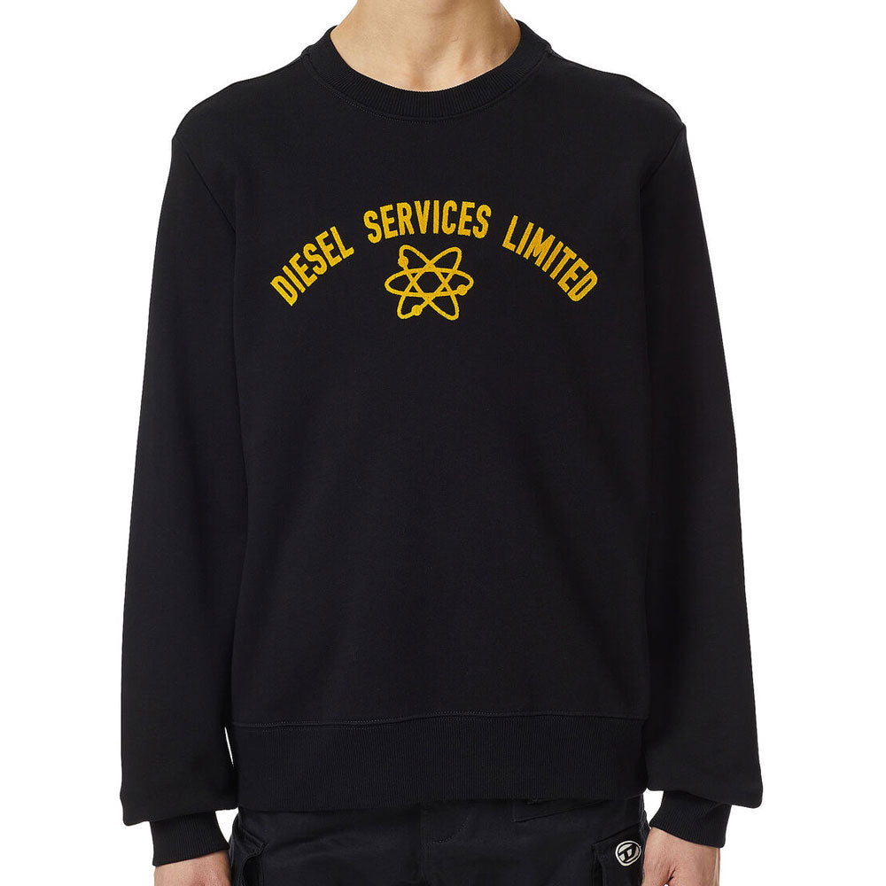 Diesel S-Ginn-C3 Sweatshirt Black