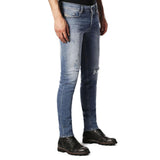 Diesel Sleenker 084GL Distressed Skinny Jeans - Light Blue - so-ldn