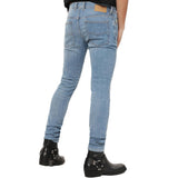 Diesel Sleenker 086AK skinny fit jeans in light wash - Blue - so-ldn