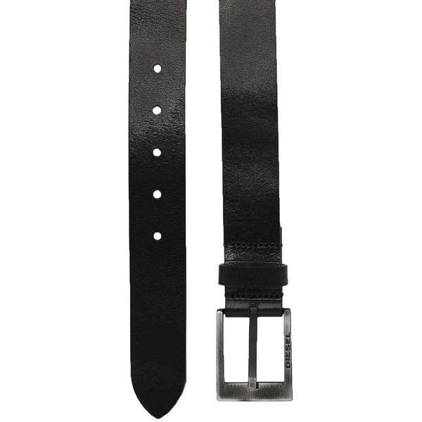 Diesel Spazzo leather belt - Black