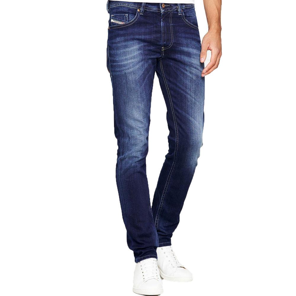Diesel Thommer 0860L Slim Skinny Jeans - Dark Blue - so-ldn