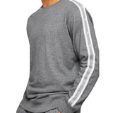 Diesel UMLT-Willy Taped Logo Lounge Sweatshirt - Grey