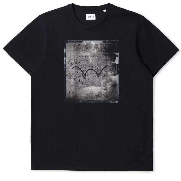 Edwin Concrete Arcuate T-Shirt - Black - so-ldn