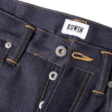 Edwin ED-55 Regular Tapered Jeans 63 Rainbow Selvage Denim - Unwashed - so-ldn
