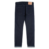 Edwin ED-80 Slim Tapered Jeans CS Red Listed Blue Denim - Rinsed - so-ldn
