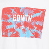 Edwin Japan Palm T-Shirt - White - so-ldn