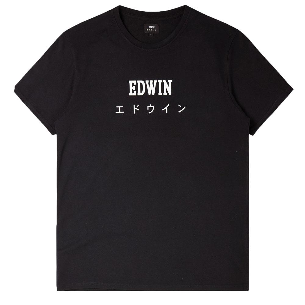 Edwin Japan T-Shirt -  Black - so-ldn