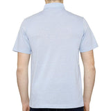Farah Tennyson Short Sleeve Polo Shirt - Polar Blue - so-ldn