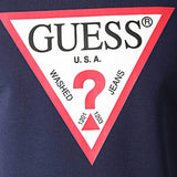Guess Jared Logo Sweatshirt - Navy - so-ldn