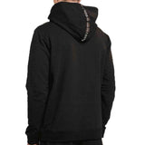 Guess Men's Logo Print Hooded Sweatshirt - Black M94Q49