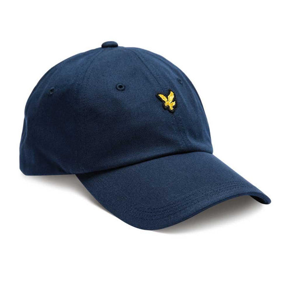 Lyle And Scott Baseball Cap - New Navy - so-ldn