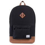 Herschel Supply Co Heritage Backpack - Black / Tan - so-ldn