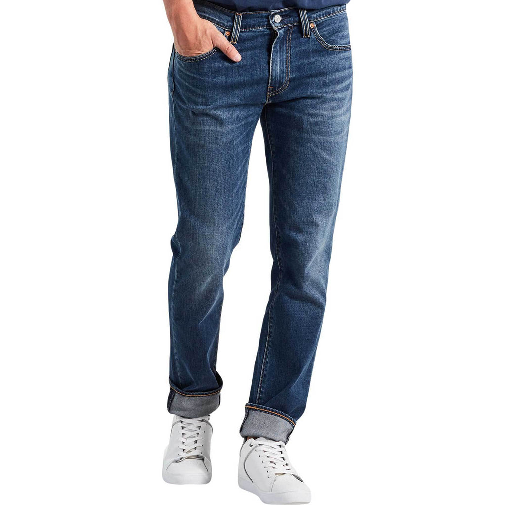 Levis 511 Slim Leg Jeans Mid Blue Caspian - 04511-3406