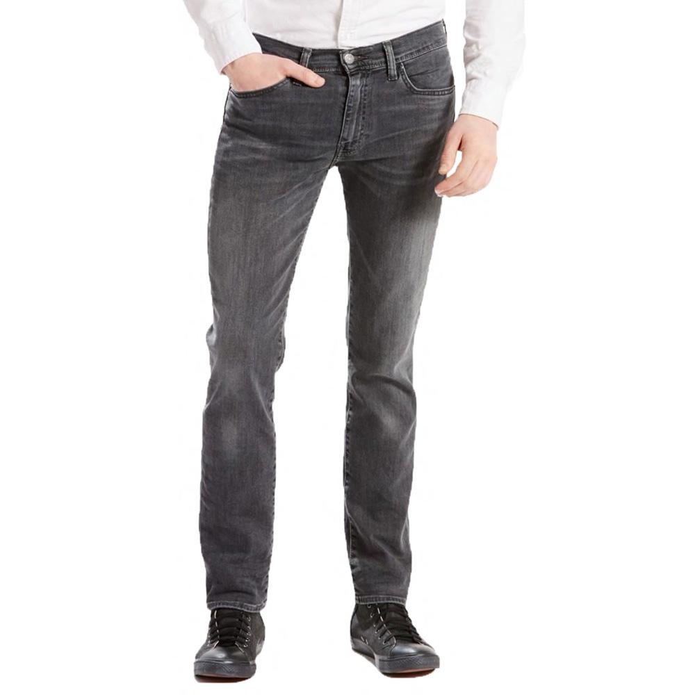 Levi's 511 Slim Fit Denim Jeans Headed East Warp Stretch - Grey 04511-2091 - so-ldn