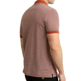Lyle And Scott Feeder Stripe Polo Shirt - Brown Spice - so-ldn