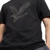 Lyle And Scott Pique Logo T-Shirt - True Black TS1118V