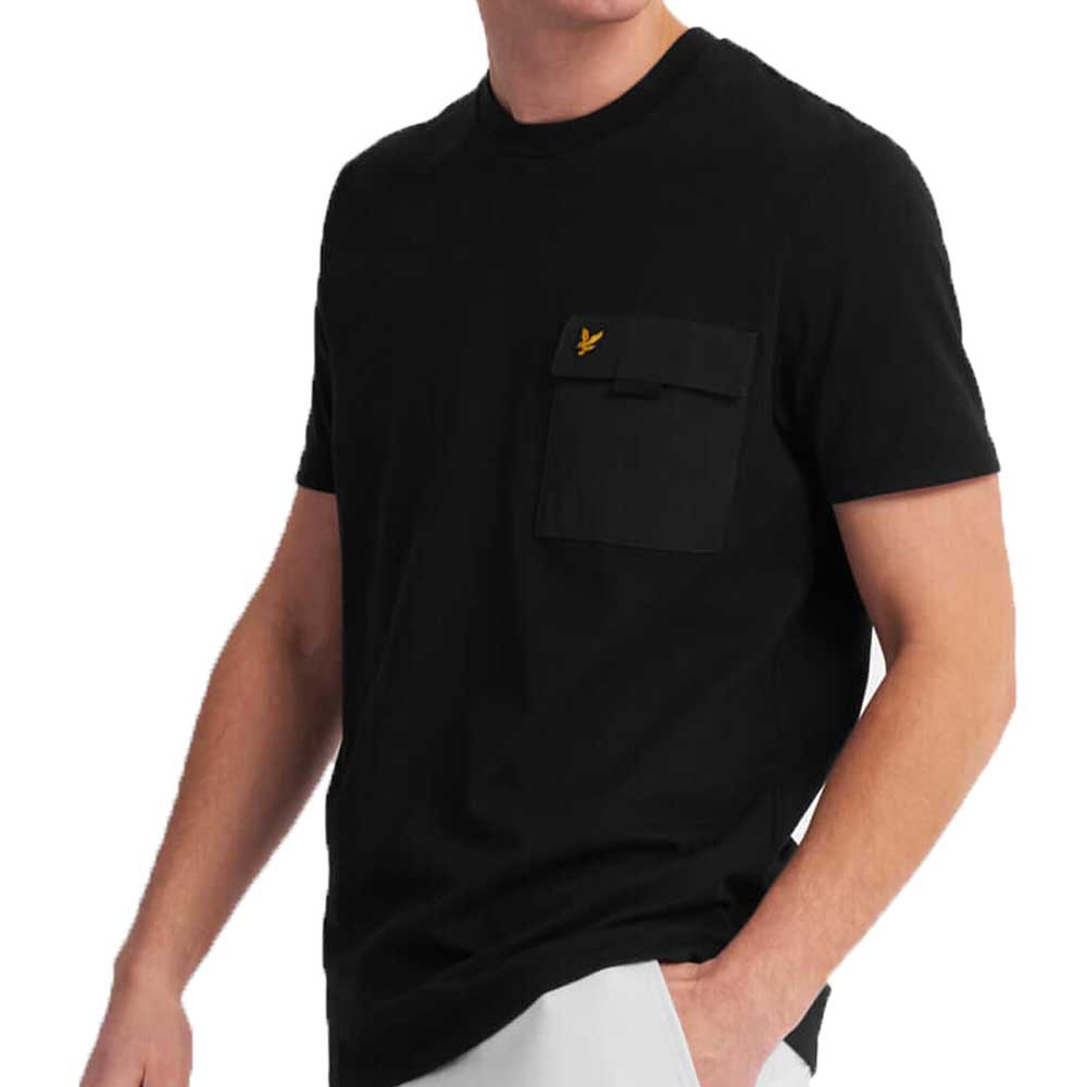 Lyle & Scott Chest Pocket T-Shirt  - Black TS1236V