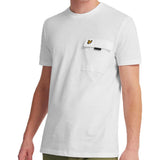 Lyle & Scott Chest Pocket T-Shirt  - White TS1236V
