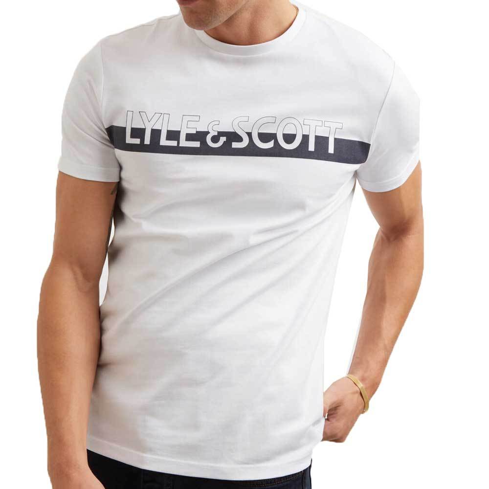 Lyle Scott Logo T-Shirt White TS1114V - Main Image