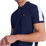 Lyle & Scott Piped Polo Shirt - Navy SP1218VZ