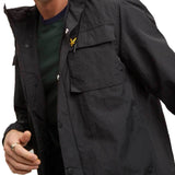 Lyle & Scott Pocket Hooded Zip Through Jacket - Black JK1123V