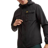 Lyle & Scott Pocket Hooded Zip Through Jacket - Black JK1123V