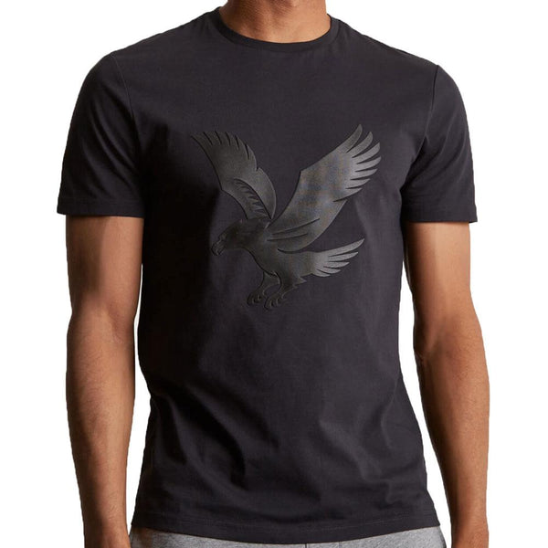 Lyle and Scott Casuals Logo T-shirt -  Black - so-ldn