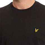 Lyle & Scott Crew Neck T-Shirt - Black - so-ldn