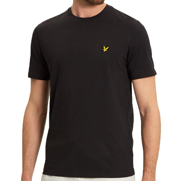 Lyle & Scott Crew Neck T-Shirt - Black - so-ldn