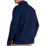 Lyle and Scott Indigo Blue Long Sleeve Shirt - Quarter Zip Overshirt