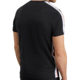 Lyle And Scott Men's Side Stripe T-Shirt - Black TS1018V - so-ldn