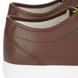 Lyle and Scott Teviot Leather Trainers - Brown - so-ldn