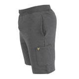 Lyle & Scott Men's Casuals Pocket Sweat Shorts - Black ML1018V - so-ldn