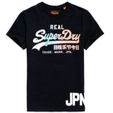 Superdry Mens Vintage Logo 1st t-shirt - Eclipse Navy - so-ldn