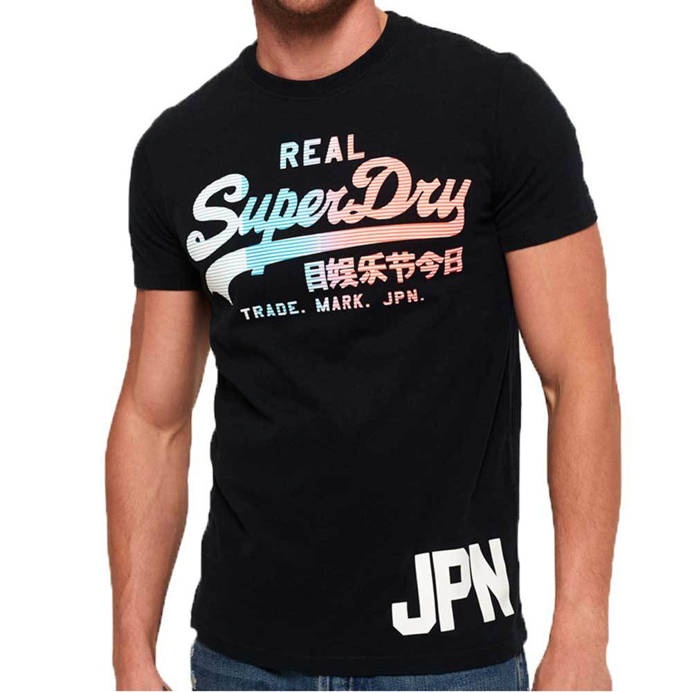 Superdry Mens Vintage Logo 1st t-shirt Eclipse Navy
