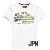 Superdry Mens Vintage Logo 1st t-shirt - Optic White - so-ldn